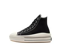 Converse Chuck Taylor all Star Move Scarpe Donna Modello Platform A12585C, Sneakers Mid in Tela di Colore Nero (Nero, Sistema Taglie Calzature EU, Adulto, Numero, Media, 38)