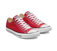 Converse Chuck Taylor All Star Ox Scarpe Basse Sneakers in Tela Rosse Red 36,5