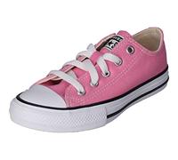 Converse Chuck Taylor all Star Ox - Scarpe da Ginnastica Basse Unisex Bambini, Rosa (Pink Pink), 31.5 EU