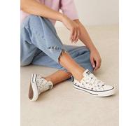 Converse - Chuck Taylor All Star Ox - Sneakers bianco sporco a fiori 41.5