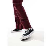 Converse - Chuck Taylor All Star Ox - Sneakers nere a pianta larga-Nero 48