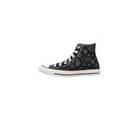 Converse - Sneakers hautes en toile - Chuck Taylor All Star Paisley Pop High Black/Dark Matter per Donne - Taglia 41 - Nero