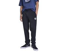 Converse Chuck Taylor All Star Patch Joggers Pantaloni da Uomo in Nero, Taglia One Size Black