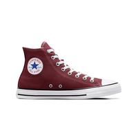 Converse Chuck Taylor All Star Scarpa High Top, Cotone in Rosso, Taglia One Size Bordeaux