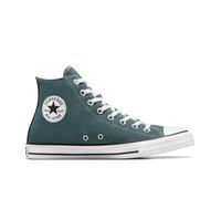 Converse Chuck Taylor All Star Scarpa High Top, Cotone in Verde, Taglia One Size Vera natura