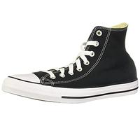 Converse Chuck Taylor All Star - Sneaker basse unisex per adulti, versione internazionale, 35,5 EU, Tela nera bianca, 7.5 Women/5.5 Men