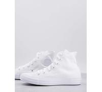 Converse - Chuck Taylor All Star - Sneakers alte bianco monocromatico 41