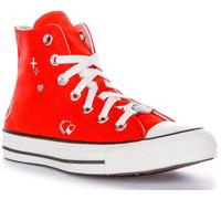 CONVERSE Chuck Taylor All Star Stampa Sneakers Moda Donna In Leopardo UK 3 - 8
