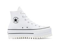 Converse Chuck Taylor All Star Trek Scarpa High Top, Cotone da Donna in Bianco, Taglia 42.5 Bianco Bianco Trek