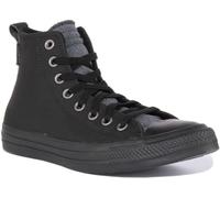 CONVERSE Chuck Taylor all Star Water Resistant, Sneaker Uomo, Black/Iron Grey/White, 39.5 EU