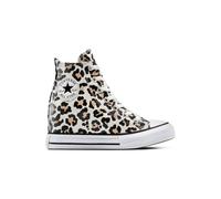 Converse A14938C Ct As Lift Wedge Platform Scarpe Da Donna In Leopardo UK 3 - 8