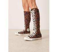 Converse - Chuck Taylor All Star XX-Hi - Sneakers alte marroni e nere con stampa pezzata-Multicolore 39.5