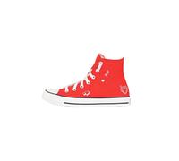 Converse Chuck Taylor all Star Y2K Heart Sneaker Rossa da Donna A09117C, Colore: Rosso, 38 EU