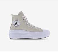 CONVERSE CHUCK TAYLOR ALLSTAR MOVE PELLE RAGAZZA PLATFORM BEIGE A04254C