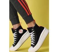 CONVERSE CHUCK TAYLOR ALLSTAR MOVE TELA RAGAZZA PLATFORM NERO 271716C