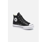 SCARPE CONVERSE CHUCK TAYLOR ALL STAR LIFT LEATHER HI TG 39 COD 561675C - 9W [US 8 UK 6 CM 24.5] Nero