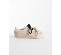 Converse - Chuck Taylor Lo - Sneakers bianco sporco con lacci doppi-Grigio 46