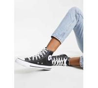 CONVERSE Sneaker alta 'CHUCK TAYLOR ALL STAR CLASSIC HI LEATHER' nero / bianco sfumato, Taglia 44,5