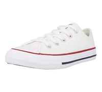 Converse Chuck Taylor Yth C/t all Star Ox Canvas, Scarpe da Fitness Unisex-Bambini, Bianco, 28.5 EU