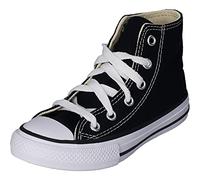 Converse Chucks Bambini 3J231C AS Hi Can Nero Nero, Taglia:28