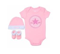 Converse Set cuffietta, body e babbucce Classic CTP Rosa 6-12 mesi