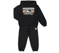 Converse Completo CHEST STRIPE W SNKR GFX PO SET in Nero 13 / 15 ans