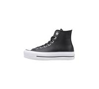 SCARPE CONVERSE CHUCK TAYLOR ALL STAR LIFT LEATHER HI TG 37 COD 561675C - 9W [US 6.5 UK 4.5 CM 23.5] Nero