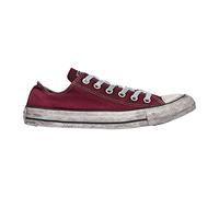 Converse Ctas Canvas Ltd Ox Sneakers Bordeaux Bianco 160153C (41 - Bordeaux)