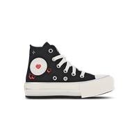Converse Ctas Eva Lift Platform High Bambini - Sneakers Nero - Taglia 28 - Tela Black 28