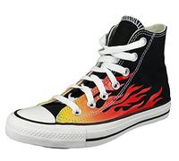 Converse - Ctas Hi 171130C Black Enamel Red Fresh Yellow, Taglia:42 EU