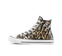 Converse Sneakers alte in canvas Chuck Taylor All Star Classic High Nero/Bianco/Marrone Uomo 38