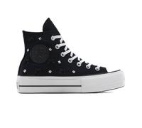 Converse Ctas Lift Hi Black/Silver/White, Size 36 EU Black Silver White 36