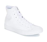Converse - Chuck Taylor All Star Hi - Sneakers alte bianche monocromatiche in pelle-Bianco 41