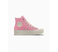 Converse Custom Chuck Taylor All Star Lift Platform Glitter By You Scarpa High Top in Verde, Taglia One Size mint