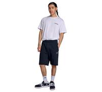 Converse Embroidered Star Chevron Standard-Fit Shorts Pantaloni da Uomo in Nero, Taglia One Size Black