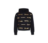 Converse Felpa C/Cappuccio Bambina Shiny Wordmark - 023 (Black/Bronze)