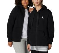 Converse Felpa con Cappuccio e Zip Go-To Embroidered Star Chevron Nero Taglia XS Codice 10024511-A01 - 9MW Nero