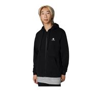 Converse Felpa con Cappuccio e Zip Go-To Embroidered Star Chevron Nero Taglia XL Codice 10024511-A01