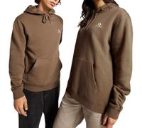 Converse Felpa con Cappuccio Go-To Embroidered Star Chevron Marrone Taglia S Codice 10023874-A46 Marrone