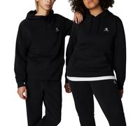 Converse Felpa con Cappuccio Go-To Embroidered Star Chevron Nero Codice 10024...