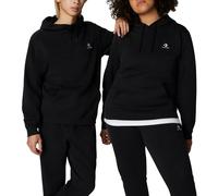 Converse Felpa con Cappuccio Go-To Embroidered Star Chevron Nero Nero