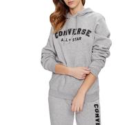 Converse Felpa con Cappuccio Go-To Wordmark Grigia Taglia XXL Codice 10025411-A04 Grigio