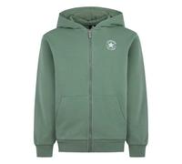 CONVERSE FELPA CON ZIP BAMBINO VERDE