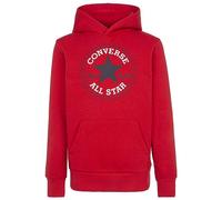 Converse Felpa da Ragazzi con Cappuccio Core Rossa Taglia 13-15 A Codice 9CC858-U10 Rosso