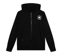 Converse Felpa da Ragazzi con Cappuccio Sustainable Core Nera Taglia 13-15 A Codice 9CD889-023