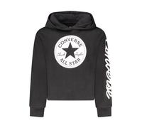 Converse Apparel - Chuck Patch Croppedhoodie Nero - Abbigliamento 2A - 3A Nero