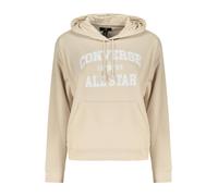 Converse Felpa Senza Zip Donna Beige