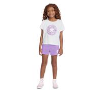 Converse Floral Chuck Patch T-Shirt And Short Set Bambini e Ragazzi