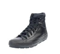 Converse High Faux Leather Nero - Donna Scarpe Sneakers Sportive