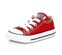 Converse Inf C/T A/S Ox, Pantofole Unisex Bambini E Ragazzi, Rosso (Red), 22 EU